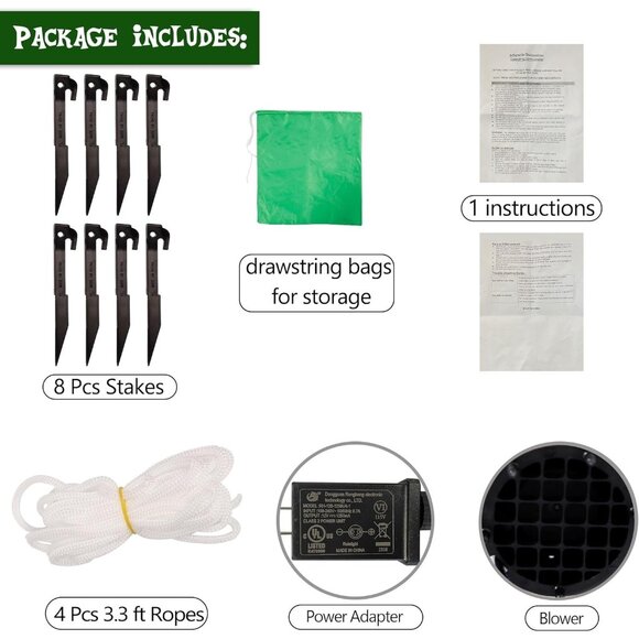 ⚡7FT Christmas Inflatable Sitting Bears Roasting Marshmallow Outdoor Decoration - Picture 3 of 8